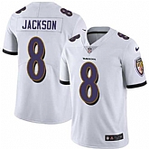 Youth Nike Ravens 8 Lamar Jackson White Vapor Untouchable Limited Jersey Dzhi,baseball caps,new era cap wholesale,wholesale hats